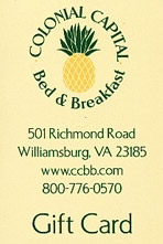 Colonial Capital Gift Card