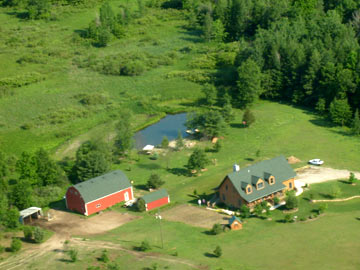 Aerial View of Property