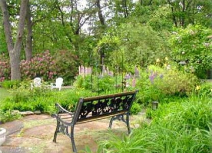 Inn at Tanglewood Hall garden