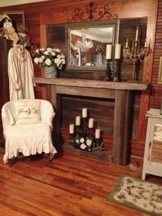 Miss Lissia's Carriage House/Cottage, fireplace