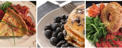 The Maples Inn, breakfast