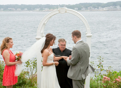 Wedding, bride and groom