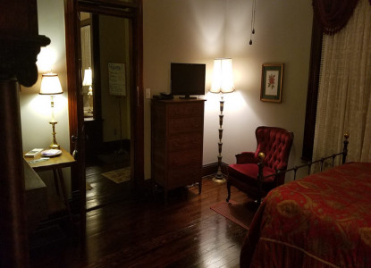 Home Sweet Home Bed and Breakfast is a beautifully restored 1909 fine-home furnished with antiques.