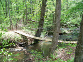 Pilot Knob Inn Swinging Bridge
