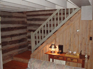 Pilot Knob Inn Staircase to Loft